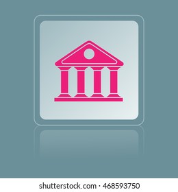 bank vector icon
