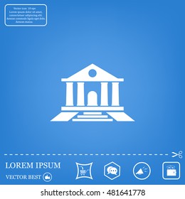 bank vector icon