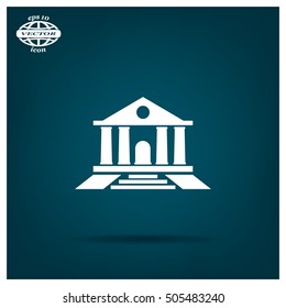 bank vector icon