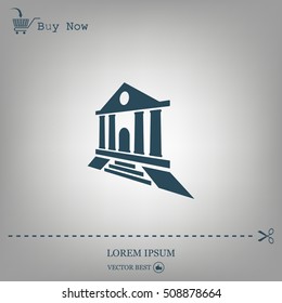 bank vector icon