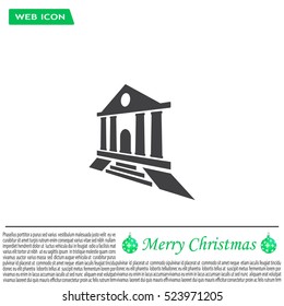 bank vector icon