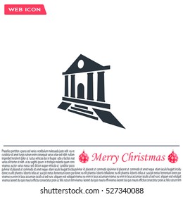 bank vector icon