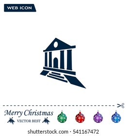 bank vector icon