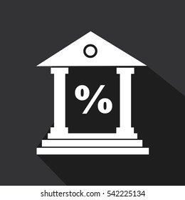 bank vector icon