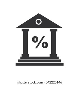 bank vector icon