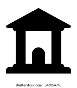 Bank Vector Icon