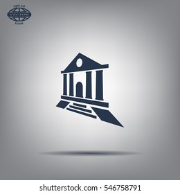 bank vector icon