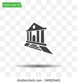 bank vector icon