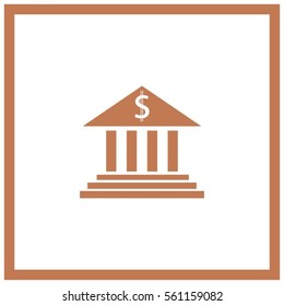bank vector icon