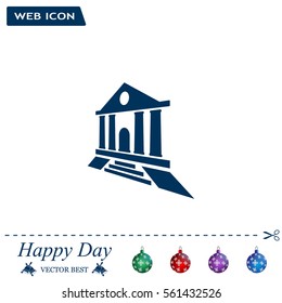 bank vector icon