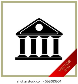 bank vector icon