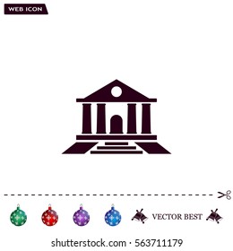 bank vector icon