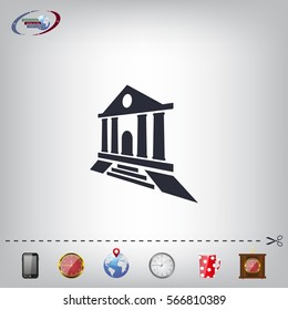 bank vector icon