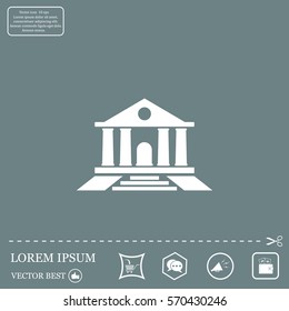 bank vector icon