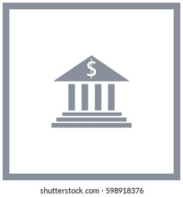 bank vector icon