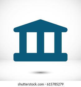 bank vector icon