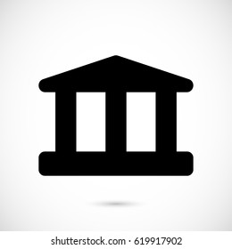 bank vector icon