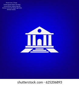 bank vector icon