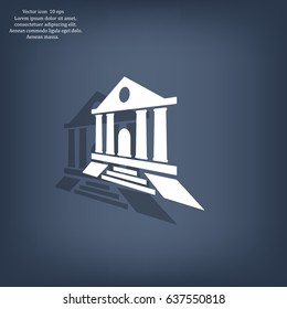 bank vector icon