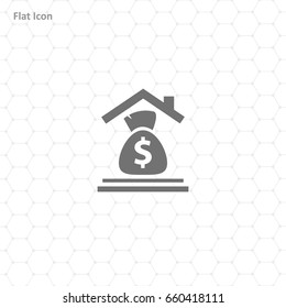 Bank vector icon