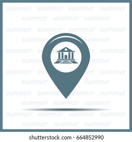 bank vector icon