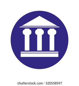 bank, vector icon, eps10