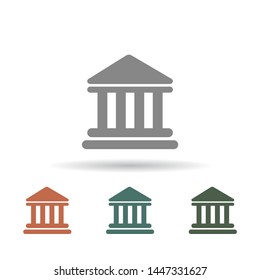 Bank Vector icon . Lorem Ipsum Illustration design