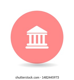 Bank Vector icon . Lorem Ipsum Illustration design