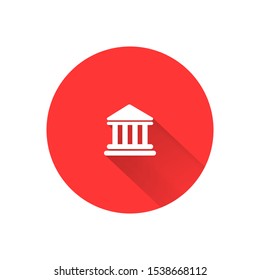 Bank Vector icon . Lorem Ipsum Illustration design