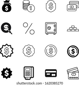 bank vector icon set such as: sell, lines, pound, protect, label, income, bar, earning, percentage, bag, human, coupon, arrow, art, work, reader, chips, account, creative, offer, purchase, pile, rich