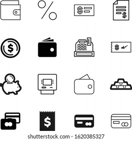 bank vector icon set such as: offer, budget, cashbox, security, platinum, discount, creative, logistic, metal, electronic, total, quality, ingot, ingots, identity, store, withdraw, hand, consumer