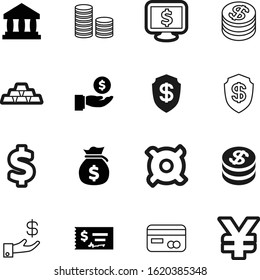 bank vector icon set such as: ingots, person, earning, accounting, label, pictograph, screen, set, funding, purchase, savings, salary, arm, check, template, reflection, cost, exterior, bullion