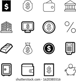 bank vector icon set such as: real, button, protect, budget, box, art, door, earning, classic, pictogram, success, gold, urban, golden, museum, pin, office, debit, machine, residential, university