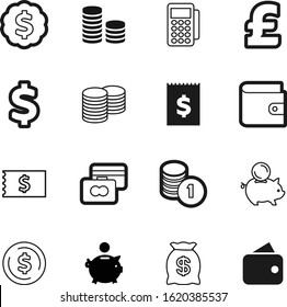 bank vector icon set such as: digital, apps, hand, round, pound, note, paid, print, cashier, increase, commercial, reader, contour, profit, amount, reflection, funds, creative, old, identity, balance