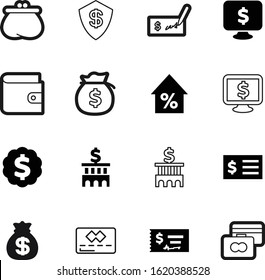 bank vector icon set such as: account, increase, objects, ui, identity, receipt, balance, shield, customer, win, trend, winner, price, keep, gold, progress, good, successful, chart, retail, treasure