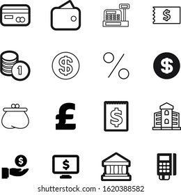 bank vector icon set such as: new, reader, university, paying, monitor, house, front, decoration, print, blue, restaurant, golden, promotion, calculator, counter, circle, abstract, balance, rounded