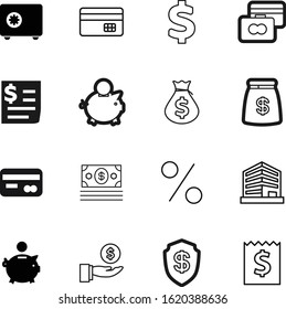 bank vector icon set such as: apps, invest, defend, protect, government, offer, restaurant, percent, city, apartment, promotion, buildings, home, shield, balance, human, percentage, exchange, hotel