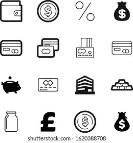 bank vector icon set such as: rich, piggy, lid, keep, making, euro, linen, mobile, large, hotel, city, drink, buildings, residential, simple, structure, percentage, ingots, home, office, modern