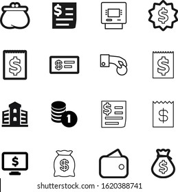 bank vector icon set such as: restaurant, building, human, cashier, estate, commercial, city, hold, price, security, number, funds, accounting, house, computer, wealthy, residential, apartment