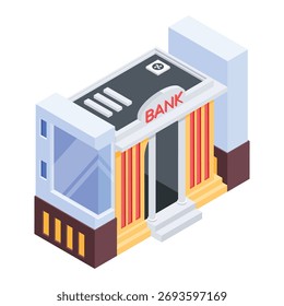  Bank Vector icon which can easily modify or edit
