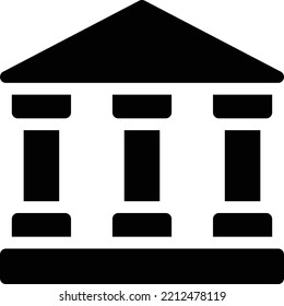 bank Vector illustration on a transparent background. Premium quality symmbols. Glyphs vector icons for concept and graphic design. 

