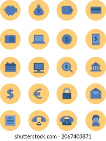Trabajo bancario, ilustración, vector, sobre fondo blanco.