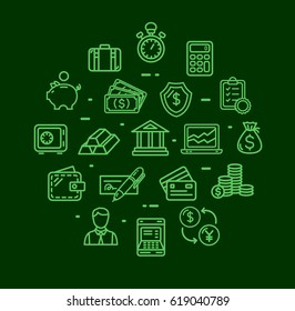 165,002 Financial Icon Round Images, Stock Photos & Vectors | Shutterstock