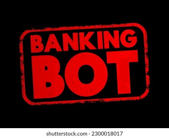 Banking Bot - artificial algorithm that analyzes user's queries and understand user's message, text concept stamp