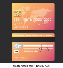 banking business plastic card and payment
