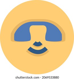 Banking call, illustration, vector, on a white background.