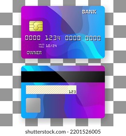 banking card template background blue ocean deep design. template for poster,brochure,backgrounds cover etc