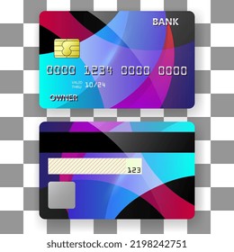 banking card template background wave transparency. template for poster,brochure,backgrounds cover etc
