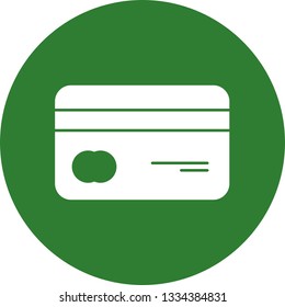 Banking card Vector Icon