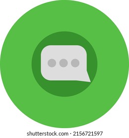 Chat bancario, ilustración, vector sobre fondo blanco.